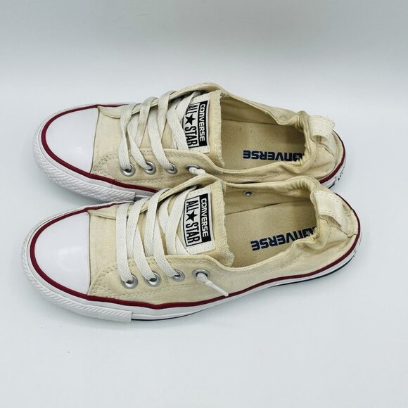 Converse Shoes Womens Size 6 Beige Slingback All Star Canvas Slip On Sneakers - Picture 6 of 10